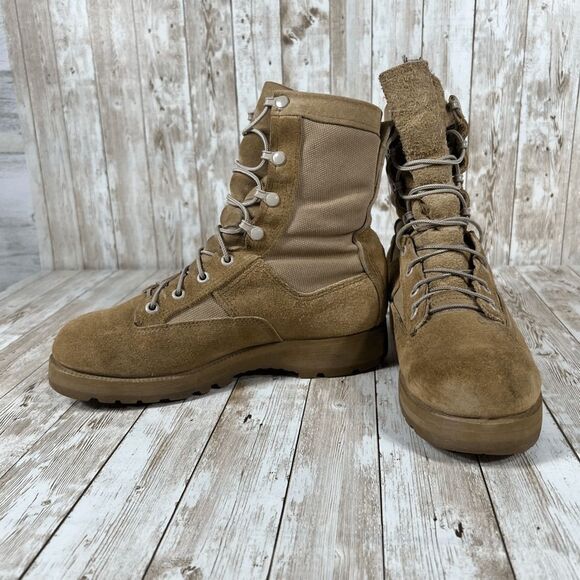 Belleville Goretex waterproof combat boot desert Tan Mens 6.5 Womens 8‎ wide - Picture 5 of 8